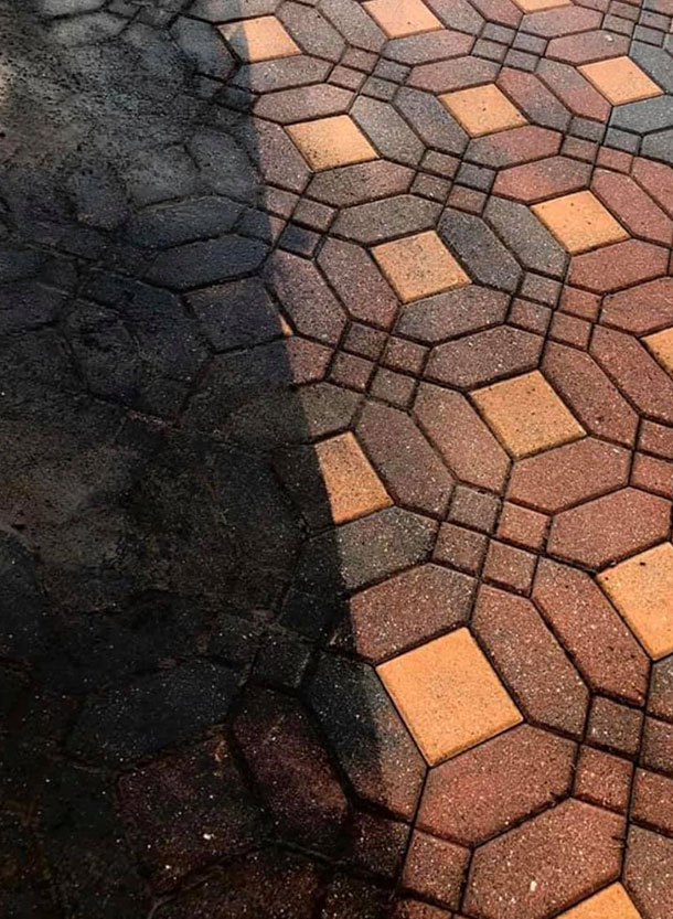 Pressure Washing Concrete