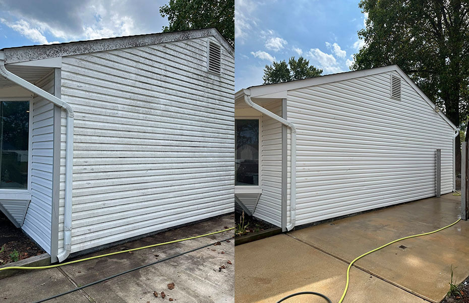 Pressure Washing Deck